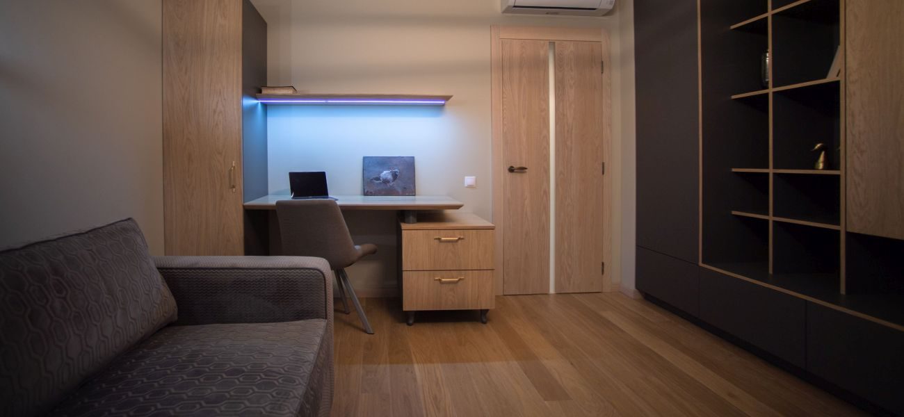 Двокімнатна квартира з м'якими меблями від Delavega